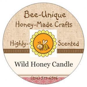 1 Each Handcrafted Highly Scented Candle 7 Oz..