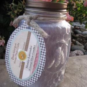 1 Each Handcrafted Highly Scented Candle 24 Oz..