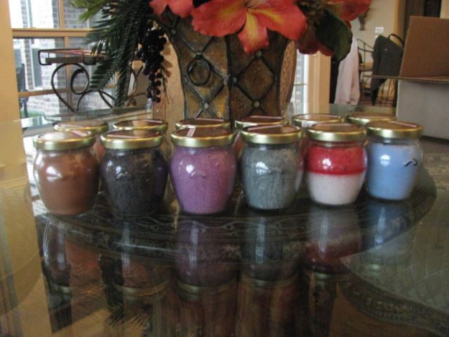 Save On 12 With Or 1 Dozen Total Handcrafted Highly Scented Candle 7 Oz Honey Pot Jar With Gold Lid Your Choice Of Honey Scents